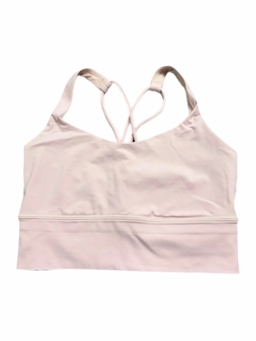 Lululemon Free to Be Longline Bra *Light Support, A/B (Strawberry Milkshake) 4